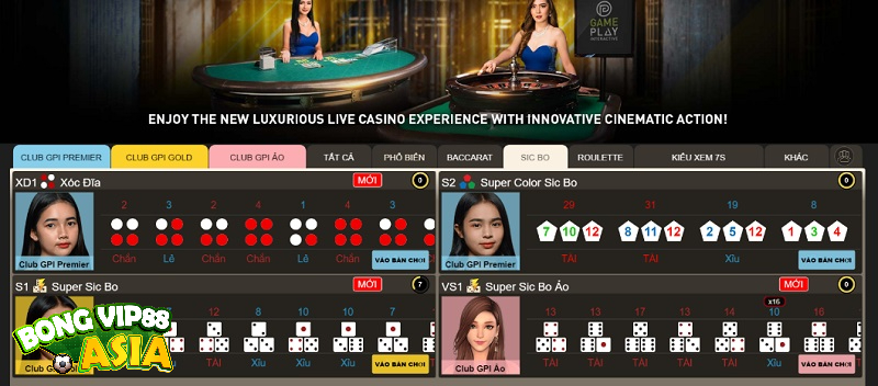 Giới thiệu khái quát về game cá cược Tài Xỉu Bongvip88